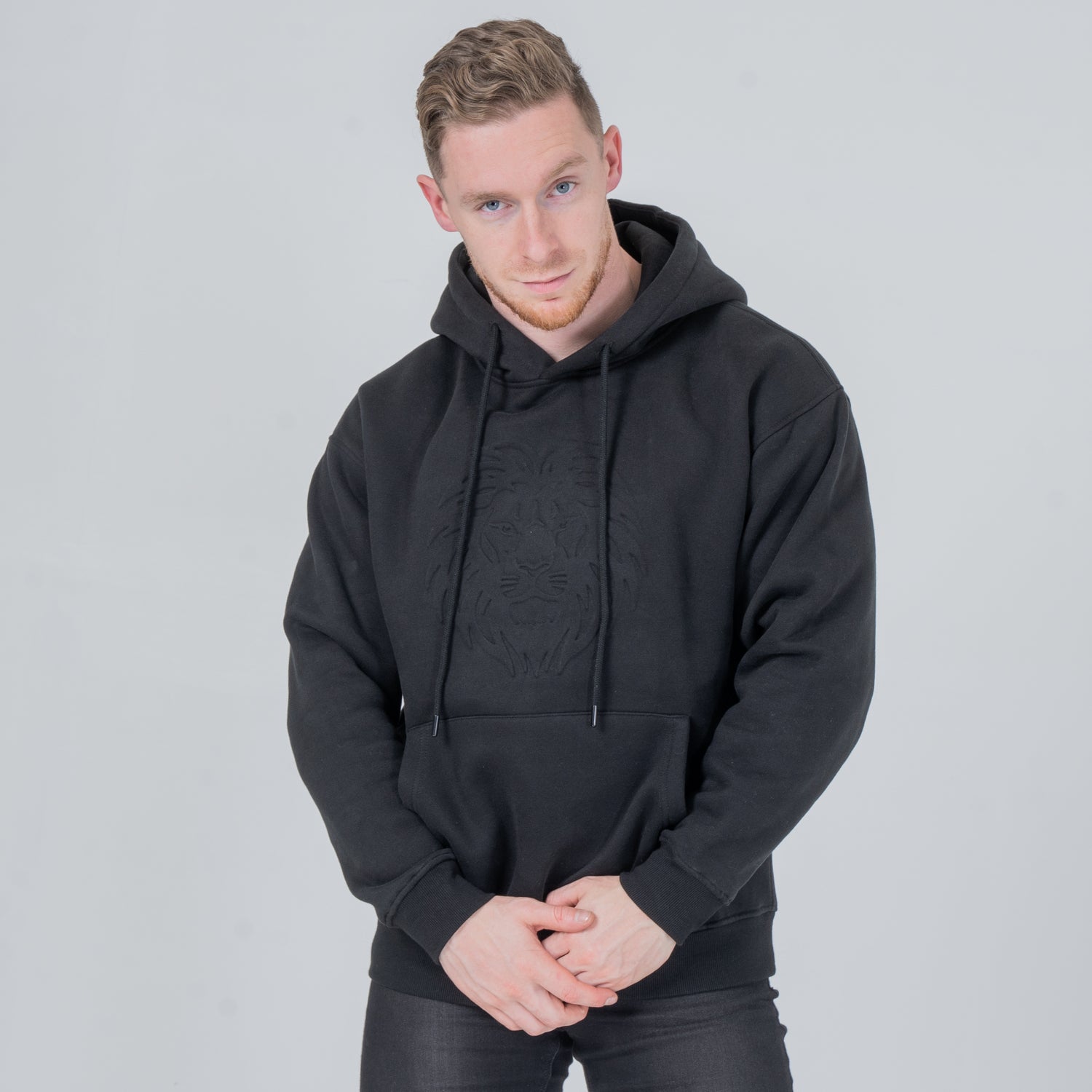 The Lion is Coming Hoodie - Black