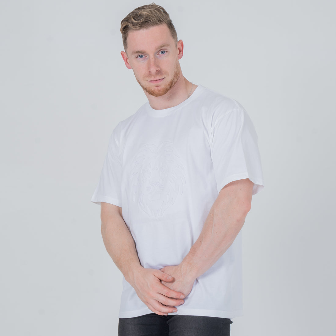 The Lion is Coming Tee - White